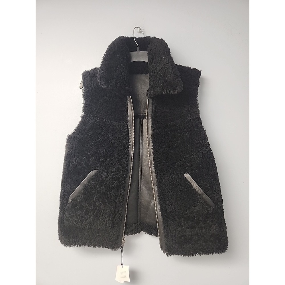 NWT Coach Reversible Shearling Womens Vest size L MSRP 1198$ - Picture 8 of 9
